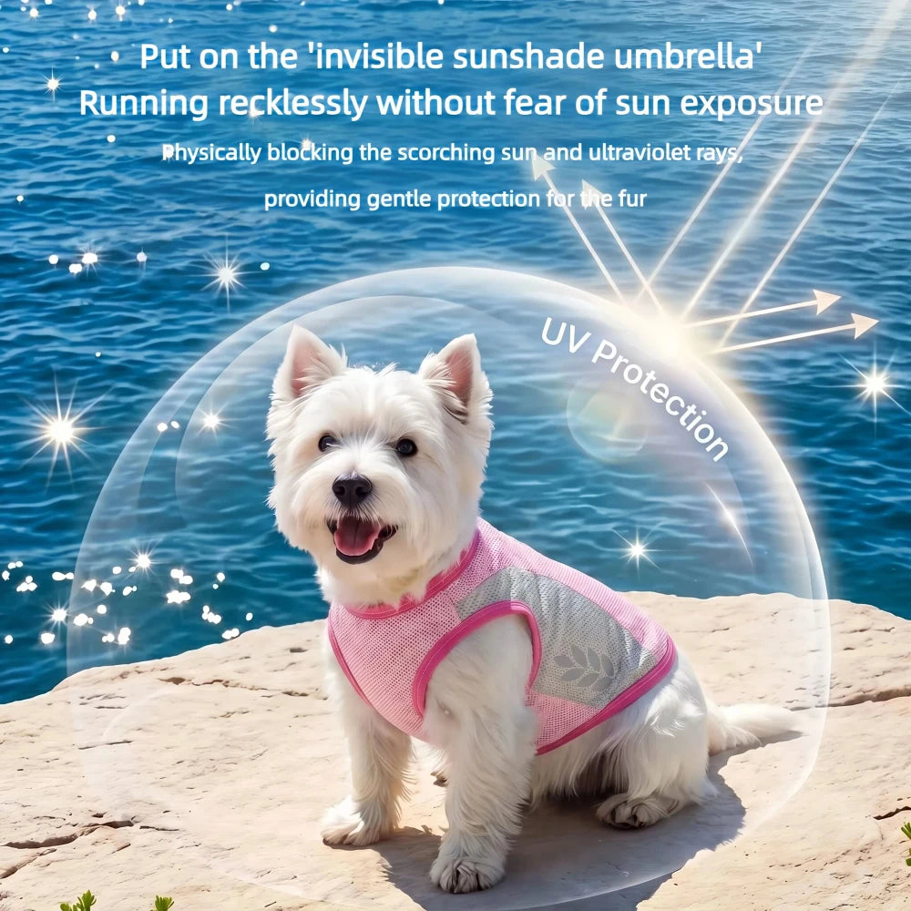 Reflective Cooling Dog Vest